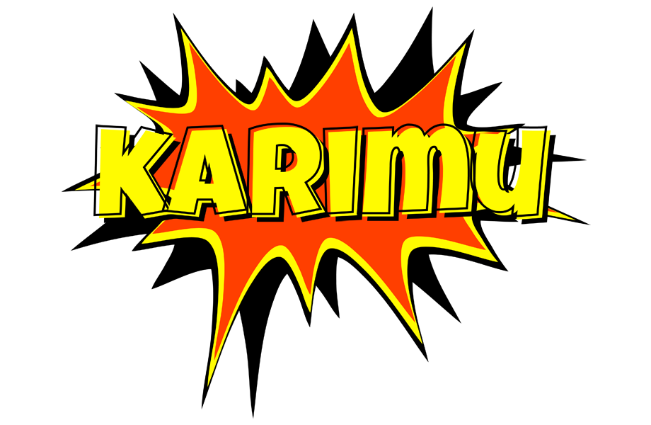 Karimu bazinga logo