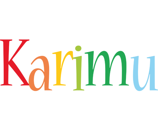 Karimu birthday logo