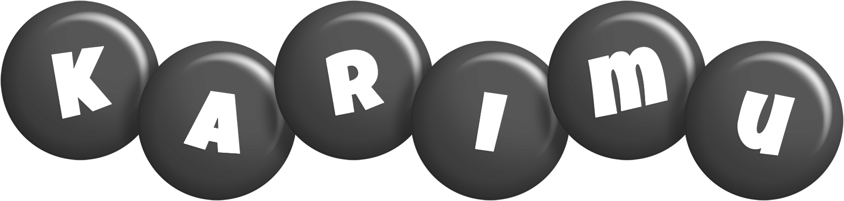 Karimu candy-black logo