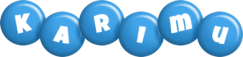 Karimu candy-blue logo