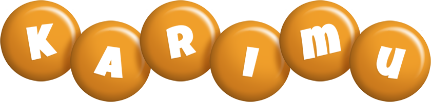 Karimu candy-orange logo