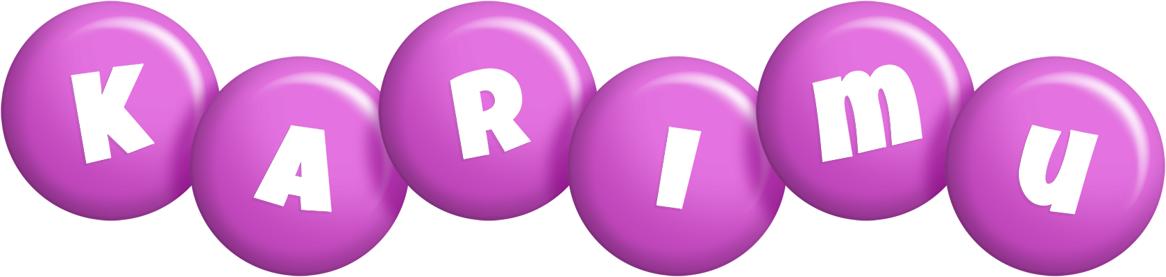 Karimu candy-purple logo