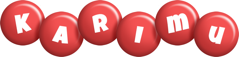 Karimu candy-red logo