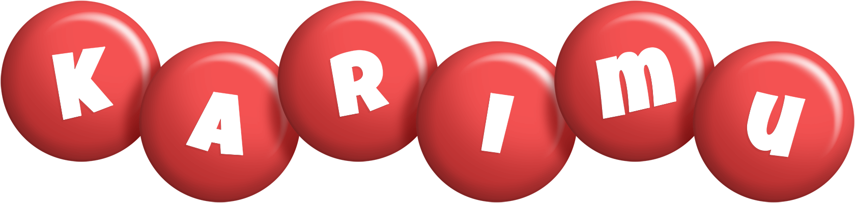 Karimu candy-red logo