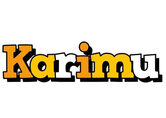 Karimu cartoon logo