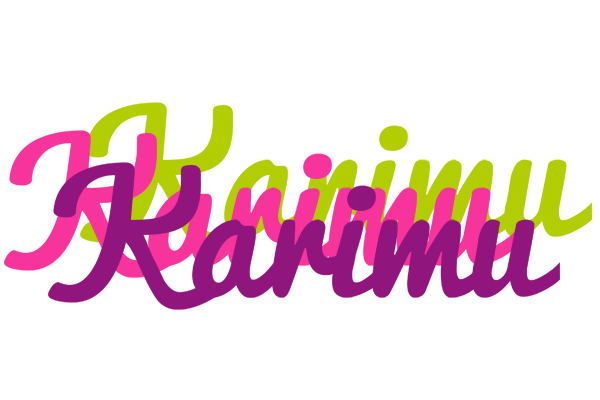 Karimu flowers logo