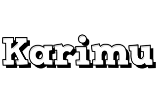 Karimu snowing logo