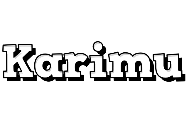 Karimu snowing logo