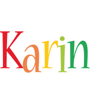 Karin birthday logo