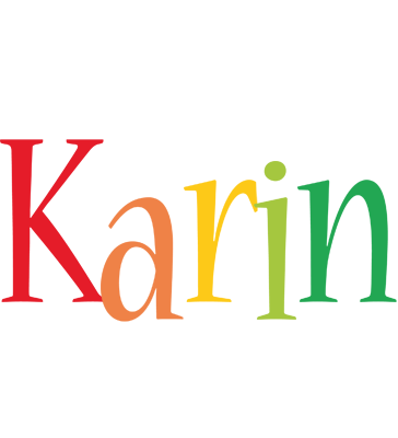 Karin birthday logo