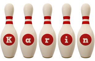 Karin bowling-pin logo