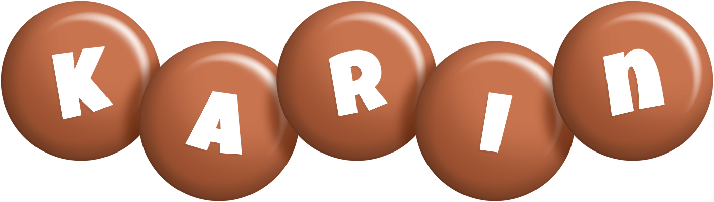 Karin candy-brown logo