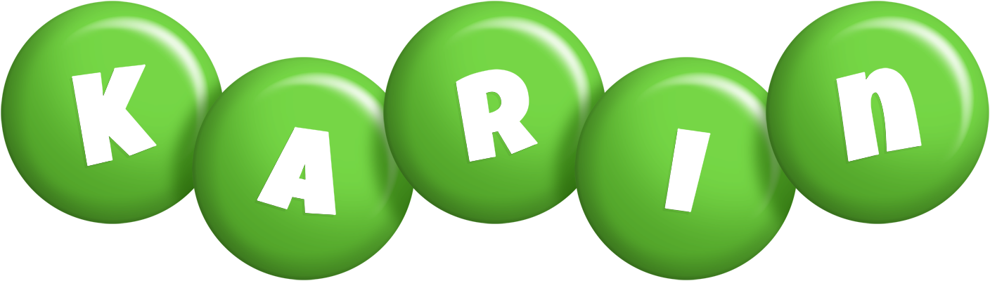 Karin candy-green logo