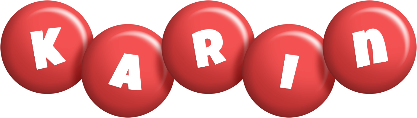 Karin candy-red logo