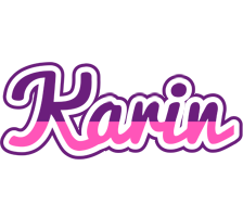 Karin cheerful logo