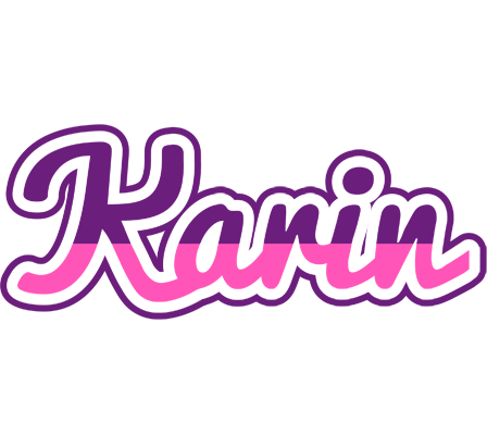 Karin cheerful logo