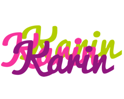 Karin flowers logo