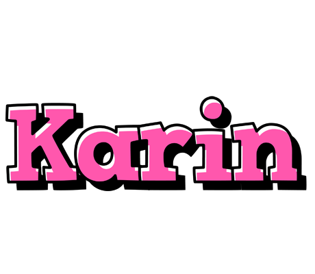 Karin girlish logo