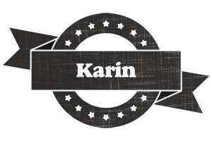 Karin grunge logo