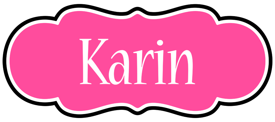Karin invitation logo