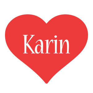 Karin love logo