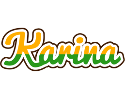 Karina banana logo