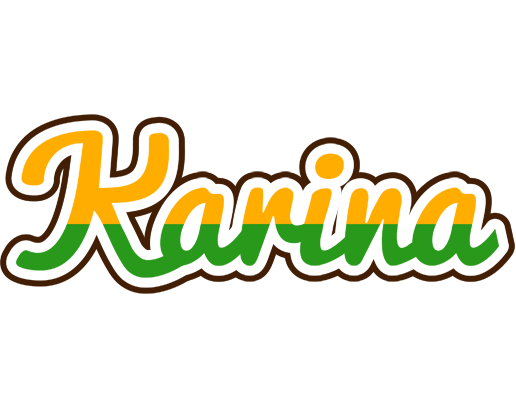 Karina banana logo
