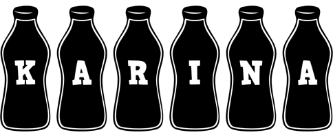 Karina bottle logo