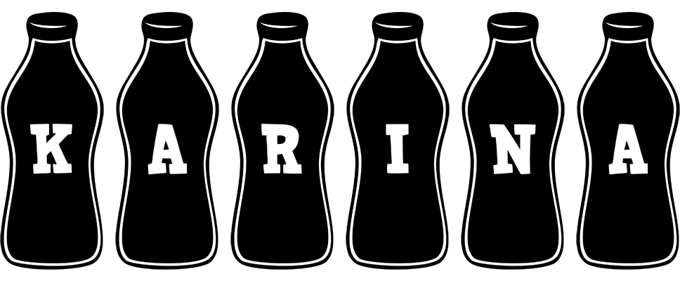 Karina bottle logo