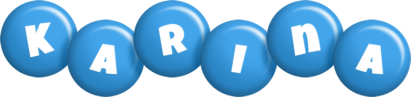 Karina candy-blue logo