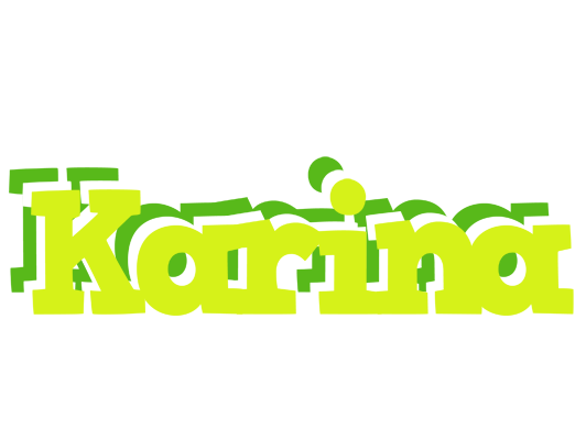 Karina citrus logo