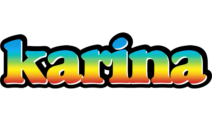 Karina color logo