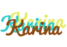 Karina cupcake logo