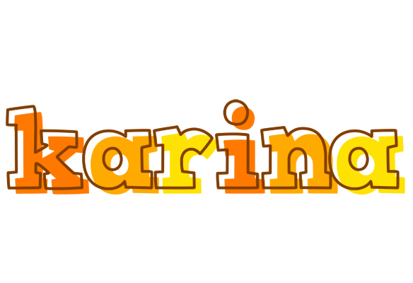 Karina desert logo