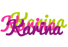 Karina flowers logo