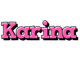 Karina girlish logo