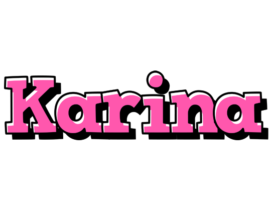 Karina girlish logo