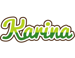 Karina golfing logo