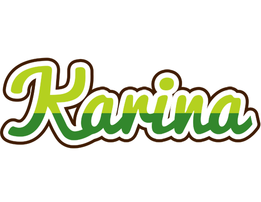 Karina golfing logo