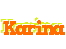 Karina healthy logo