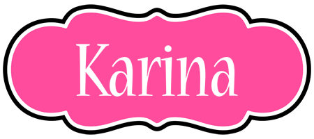 Karina invitation logo