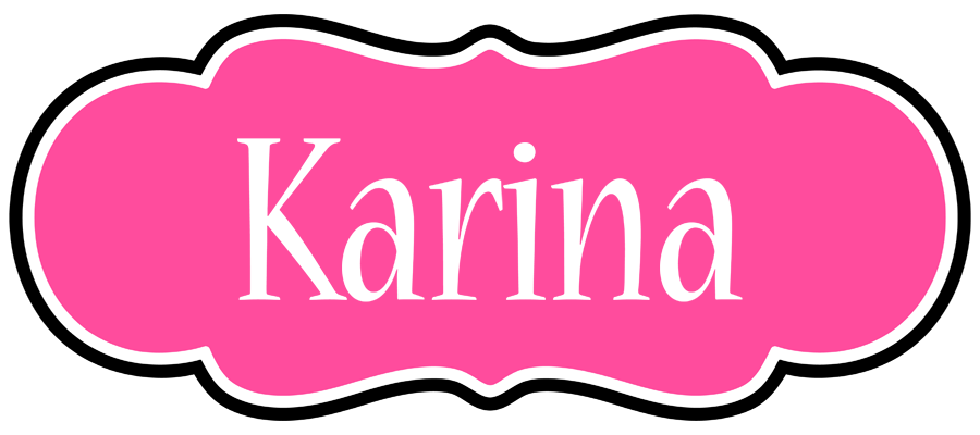 Karina invitation logo