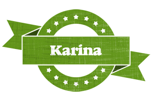 Karina natural logo