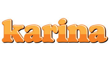 Karina orange logo