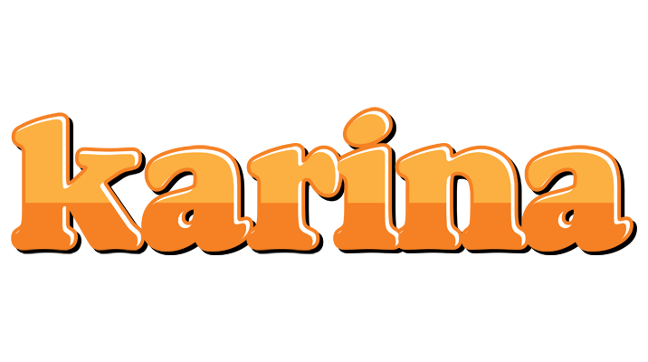 Karina orange logo