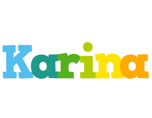 Karina rainbows logo
