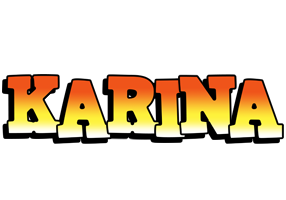 Karina sunset logo