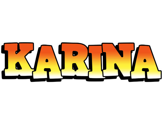 Karina sunset logo