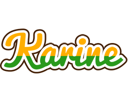 Karine banana logo