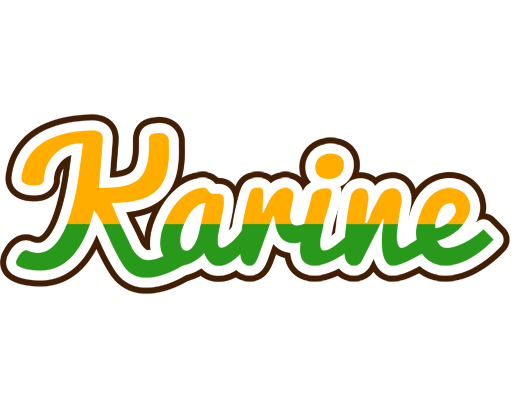 Karine banana logo